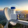 Rose Rle-200 ( 2li ) Uydu ( Lnb ) Unıversal Twın ( Full Hd & 3d & 0.1db )*100