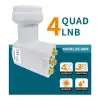 Rose Rle-400 ( 4lü ) Uydu ( Lnb ) Unıversal Quad ( Full Hd & 3d & 0.1db )*100