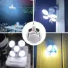 Solar Güneş Enerji Ve Usb Sarjlı 5 Kanatlı Led Lamba Egonex