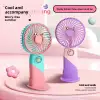 Taşınabilir Mini USB Şarj Edilebilir Fan - Masaüstü El Fanı - El Vantilatörü