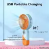 Taşınabilir Mini USB Şarj Edilebilir Fan - Masaüstü El Fanı - El Vantilatörü