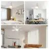 Tavan Vantilatörü Led Aydınlatmalı 3 İn 1 Vantilatör / Led Işık / Sivrisinek Kovar