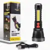 Usb Glare Charging Flashlight El Feneri Zj-05