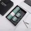 Vacuum Flask Set ( Çantalı ) ( 3pcs Bardaklı ) Renkli Çelik Termos Seti ( 500ml )*50