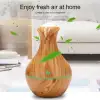 Vazo Modeli Hava Nemlendirici 200ml Led Işıklı Mini 7