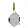 YAKUT-12336 ( 22CM ) ( AHŞAP SAPLI ) ( 2 KULAKLI  ) TEL SÜZGEÇ ( METAL ÇERÇEÇEVE )*60