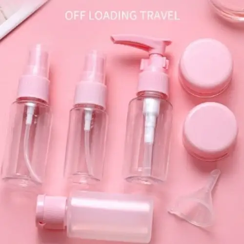 10 Parça Seyahat Sprey Ve Boş Şişe Seti