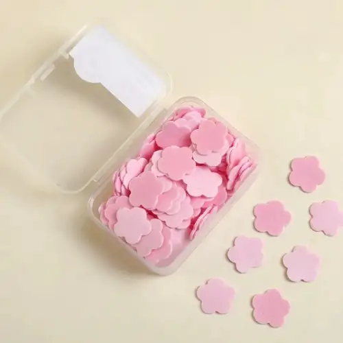 100 Yaprak Eriyen Mini Parfümlü Kağıt Sabun