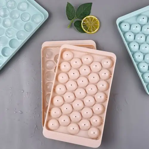 33 Hazneli Küre Buz Kalıbı 2 Renk