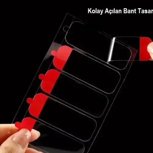 60 Parça Kolay Açılır Güçlü Çift Taraflı Bant 18mm*50mm