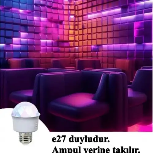 Egonex Mini Disco Ampulü, Led Ac85-260v