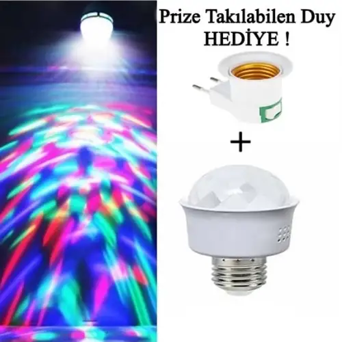 Egonex Mini Disco Ampulü, Led Ac85-260v