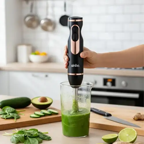 Yenii Sinbo Shb-7513 ( Siyah - Gümüş ) El Blender (buz Kırıcı)*12