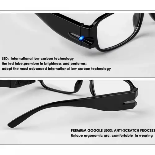 İşte Işıklı Kitap Okuma Gözlüğü: Uzun Okuma Sürelerinde Size Yardımcı Olur