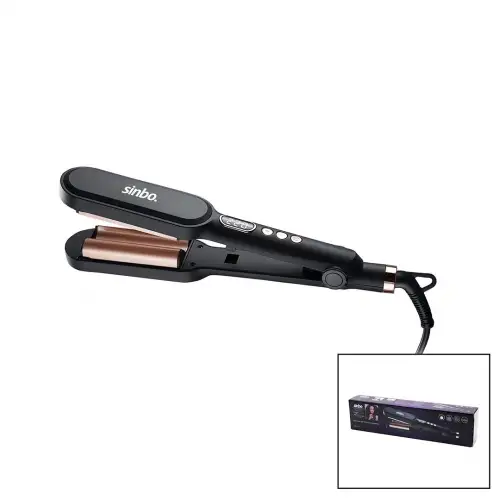 Sinbo Shd-1707 (dijital) Saç Şekillendirme Cihazı (38x90mm Seramik Kaplama) (360° Kablo=1.8mt) (lcd Sıc.ayar=140-220℃)*12