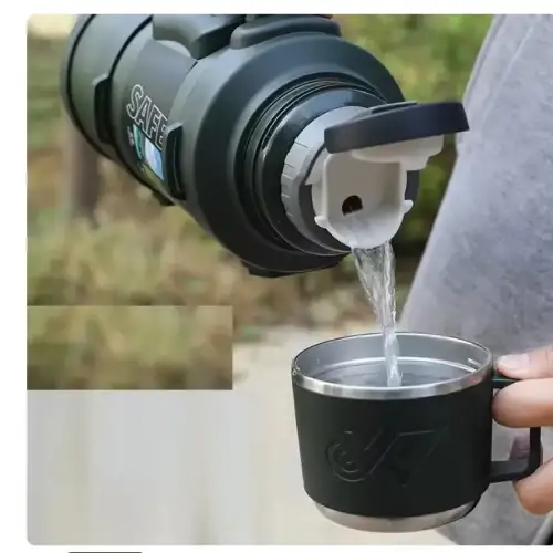 Safe Paslanmaz Çelik 3.2 Litre Termos 48 Saat Sıcak Soğuk Tutma