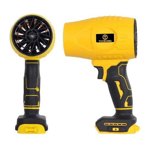 Gold Orion 21V Kablosuz Hava Üfleyici | 32.000RPM Turbo Fan, 12.000mAh Batarya, Bahçe & Araç Kurutma / Sarı