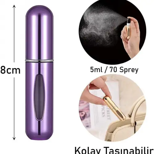 Mini cep Çanta Modeli Sprey Parfüm Şişesi