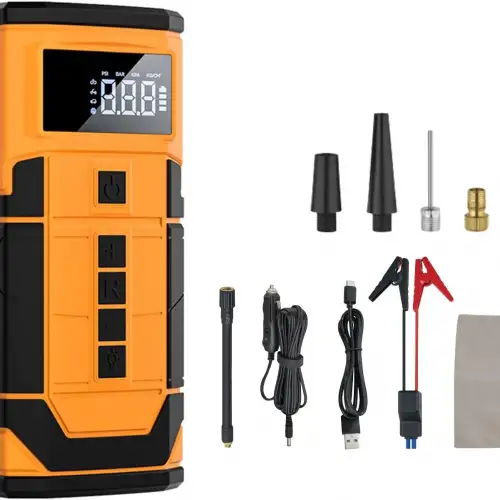 4in1 10.000mAh Akü Takviyeli, Powerbanklı Reflektörlü