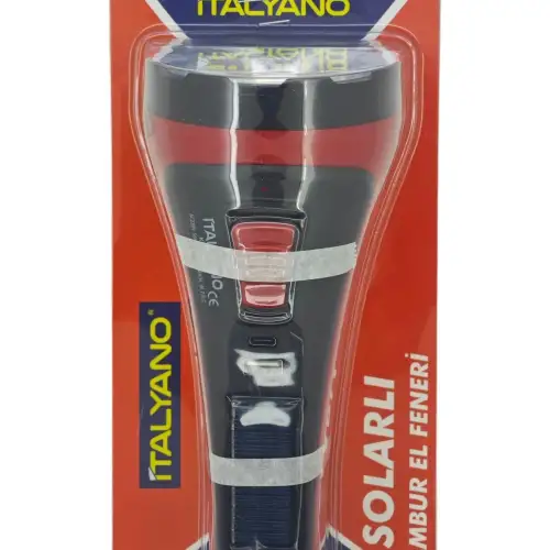 KA-2506S İtalyano Solar Şarjlı Kambur Fener