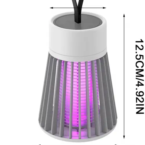 Şarjlı Sinek Öldürücü Sivrisinek Kovucu UV Işıklı Sineksavar Taşınabilir Gece Lambası