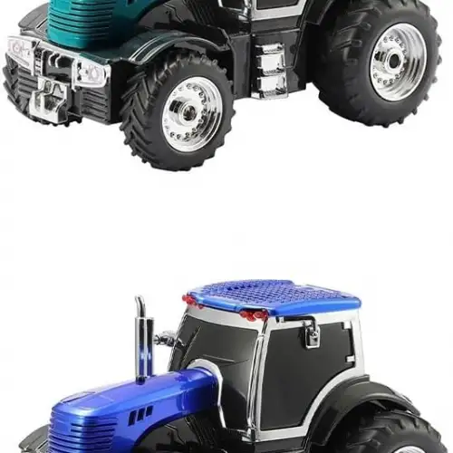 Şarjlı Nostaljik Traktör Tasarımlı Usb/aux Çıkışlı Fm Radyolu Bluetooth Hoparlör Speaker