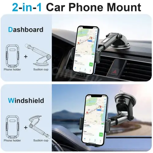 Çok Amaçlı Car Holder Araç Içi Telefon Tutucu JX-104
