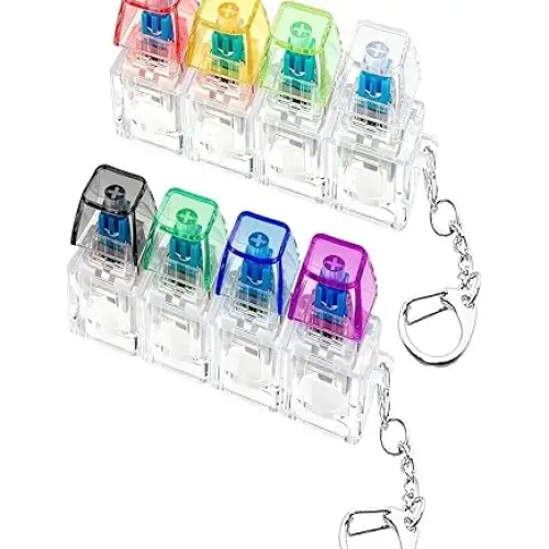 Işıklı Klavye Tuşu Switch Anahtarlık