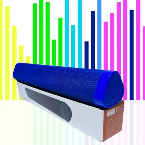 Bluetooth 5.0 Hoparlör Model A500 | Güçlü Bas ve Harika Sese Sahip Kablosuz Bluetooth Hoparlör