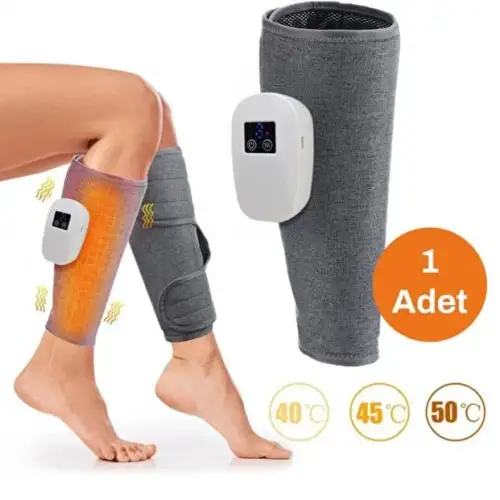 Egonex Şarjlı,Isıtmalı ve Sıkma Diz ve Baldır Masaj Aleti