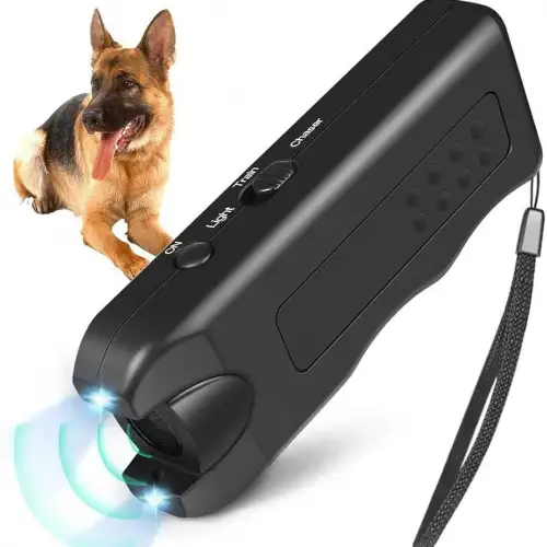 Ultrasonik Köpek Kovucu Menzilli Havlama Önleyici ve Eğitim Yardımcısı