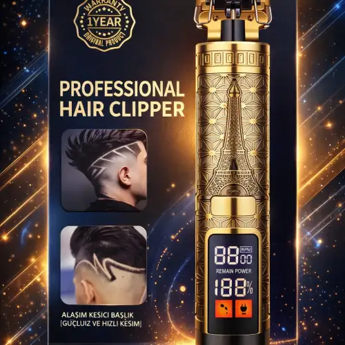 Dearling Profesyonel Saç Sakal Tıraş Makinesi RF-1868