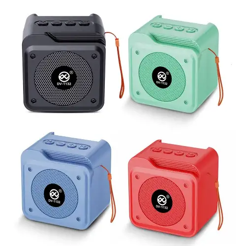 Kablosuz Bluetooth Hoparlörler - USB Kart Yuvalı Taşınabilir Mini El Tipi