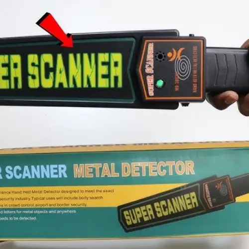 Super Scanner - Üst Arama Dedektörü (Titreşimsiz)