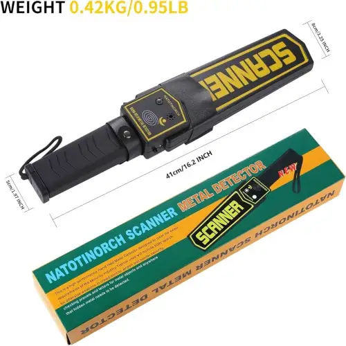 Super Scanner - Üst Arama Dedektörü (Titreşimsiz)