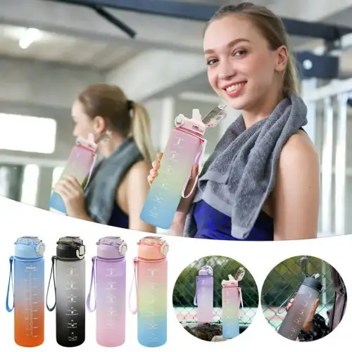 780 Ml Tritan Motivasyonlu Su Matarası