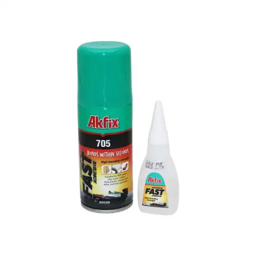 Akfix Ga-055 ( 100ml+25gr ) Hızlı Yapıştırıcı*48
