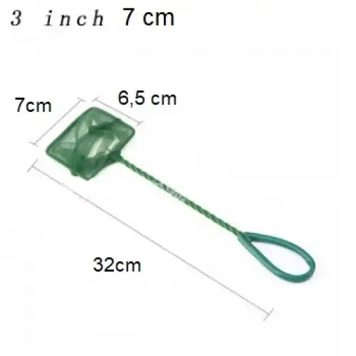 Akvaryum Balık Yakalama Kepçesi 3 İnç 7 Cm