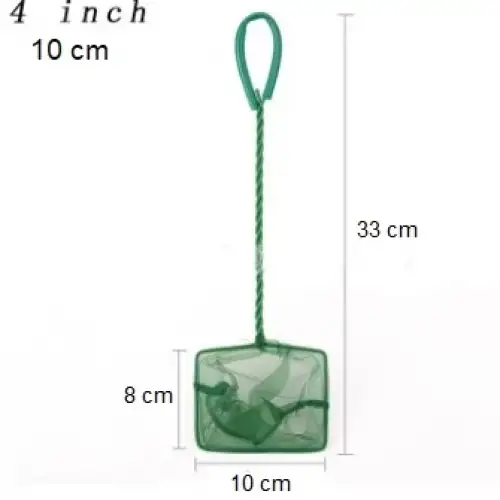 Akvaryum Balık Yakalama Kepçesi 4 İnç 10 Cm