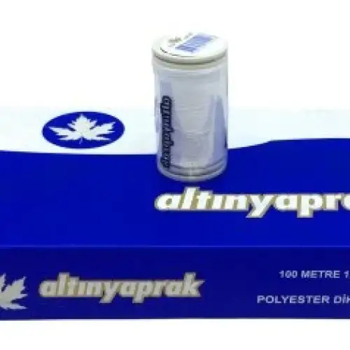 Altınyaprak ( 12pcs ) ( Beyaz ) ( 100 Mt ) Dikiş İplik*240