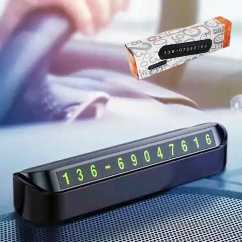 Araç Torpido Üstü Aç Kapa Numaratör Turuncu Kutu