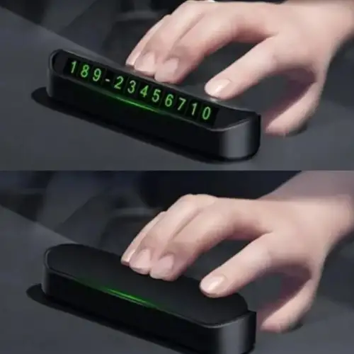 Araç Torpido Üstü Aç Kapa Numaratör Turuncu Kutu