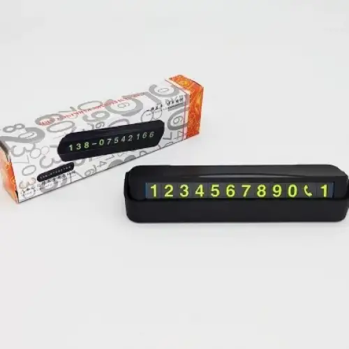 Araç Torpido Üstü Aç Kapa Numaratör Turuncu Kutu