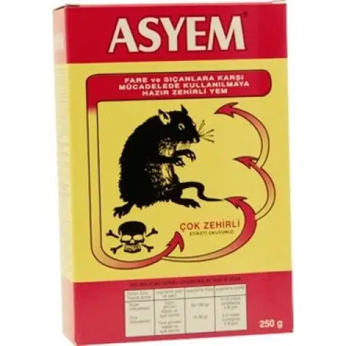 Asyem Fort Fare Yemi Zehir 250gr*100