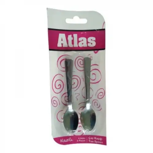 Atlas-706 6pcs Metal Çay Kaşık*100