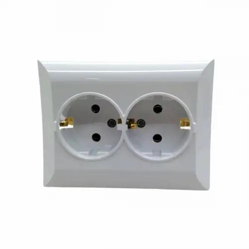 Atom Topraklı 2li Priz*12x10