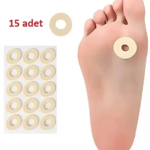 Ayak Nokta Pedi Sünger Yastık 15 Li