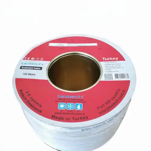 Botech ( 100mt ) Uydu Anten Kablosu Rg 6u*10