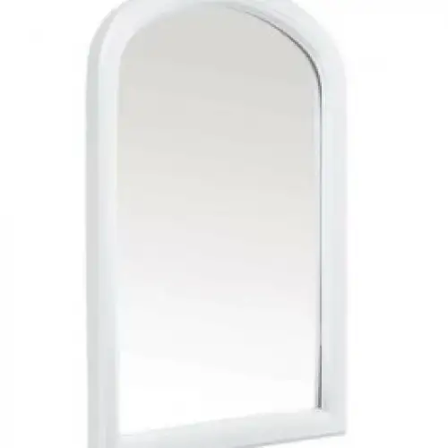 Çelik Ayna-671 Beyaz Mini Tek Ayna*10