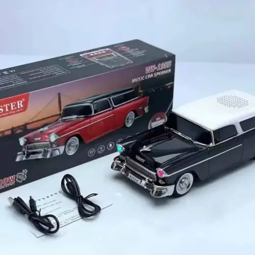 Chevrolet Ws-1955bt Belair 1955 Model Bluetooth Hoparlör